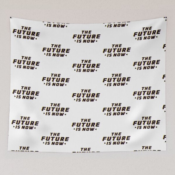 Item preview, Glitch Quote - The Future Is Now designed and sold by Spreading Smiles.