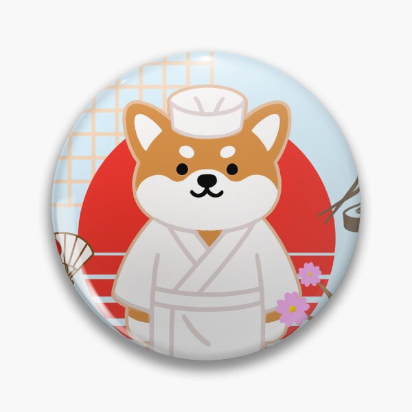 Item preview, Shibainu Sushi Chef designed and sold by Genki Tee.