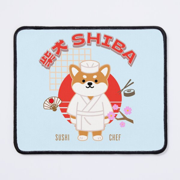 Item preview, Shibainu Sushi Chef designed and sold by Genki Tee.