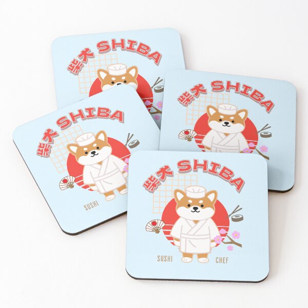 Item preview, Shibainu Sushi Chef designed and sold by Genki Tee.