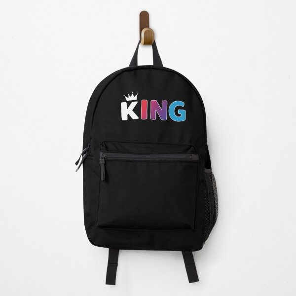 Item preview, KING – Minimalist Colorful Typography Design with Crown and Gradient Letters designed and sold by PixelVibe782.
