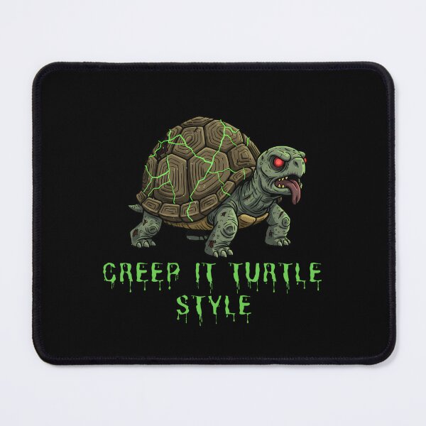 Item preview, Creep It Turtle Style – Retro Horror Cartoon Zombie Turtle designed and sold by Dino-Lune.