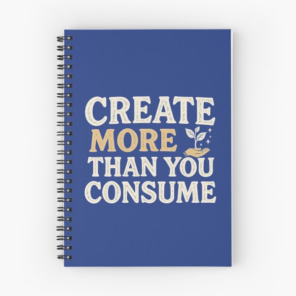 Item preview, Create more than you consume designed and sold by Zygu.