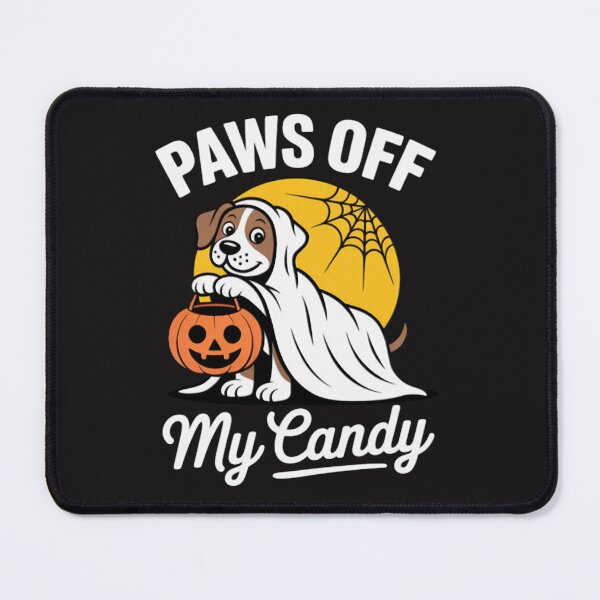 Item preview, Paws Off My Candy Ghost Spaniel Costume Halloween designed and sold by CraftyCuttable.