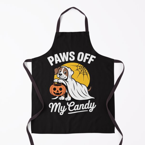 Item preview, Paws Off My Candy Ghost Spaniel Costume Halloween designed and sold by CraftyCuttable.