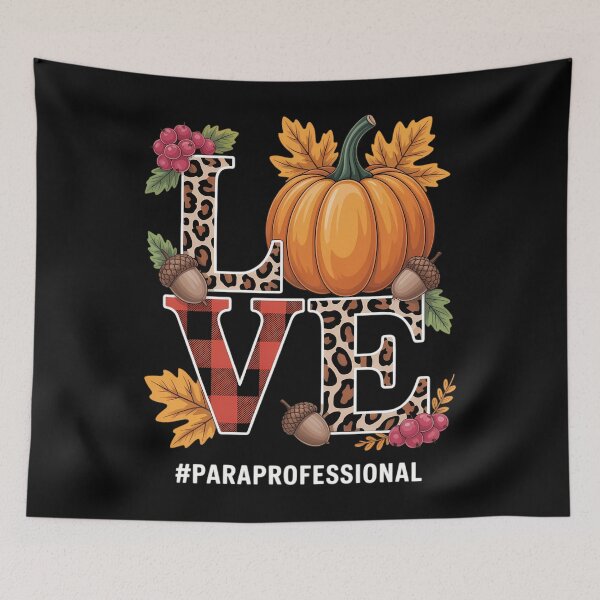 Item preview, Pumpkin Paraprofessional Love Shirts, Leopard Autumn Fall designed and sold by HellD3vil-Art.