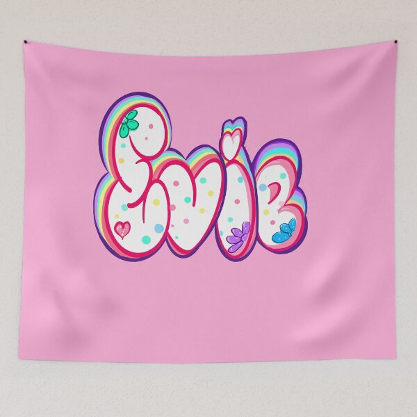 Item preview, Evie - Top 10 best personalized gifts - Floral personalised Graffiti name Evie designed and sold by Artonmytee.