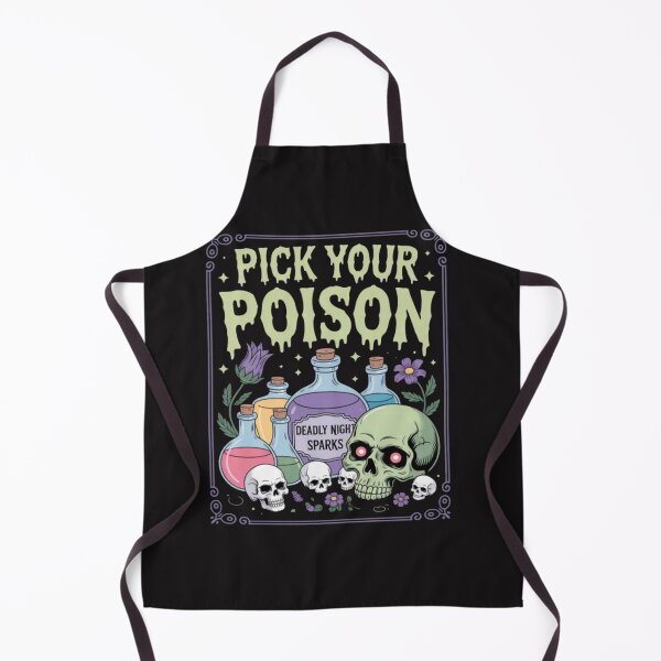 Item preview, Pick Your Poison Halloween Costume Spooky Season designed and sold by CraftyCuttable.