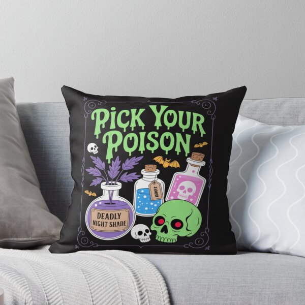 Item preview, Pick Your Poison Villain Witch Halloween designed and sold by CraftyCuttable.