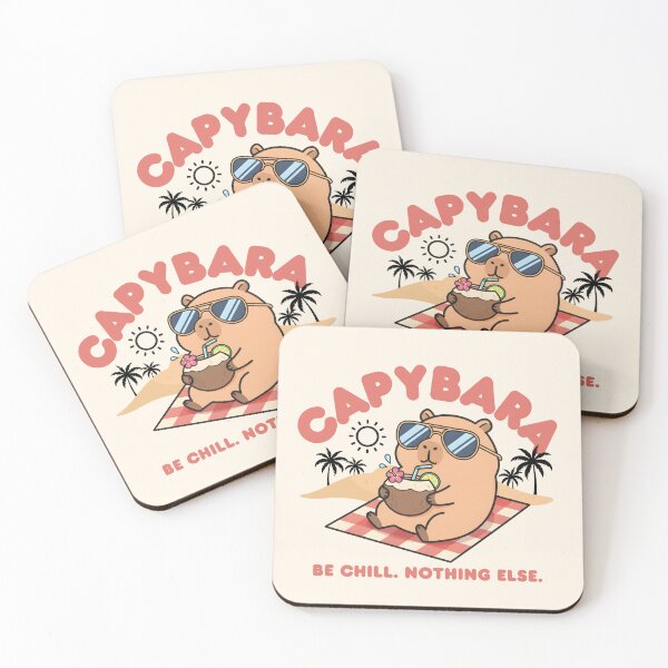 Item preview, Be Chill Nothing Else. Summer Capybara designed and sold by The magic  Yellow bus.