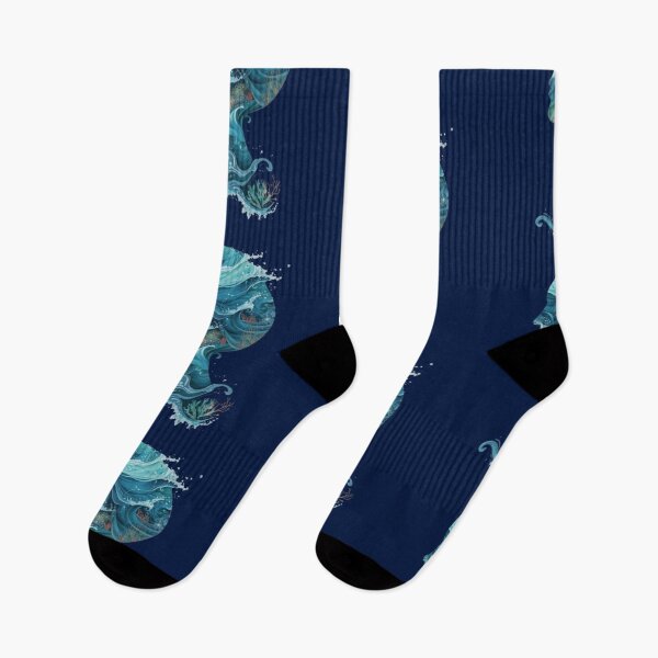 Item preview, Ocean Within Abstract Silhouette designed and sold by ZZEE--Lifestyle.
