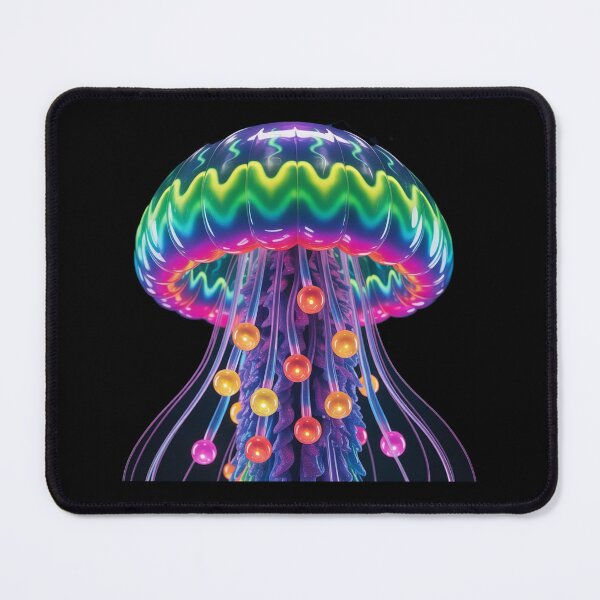 Item preview, Pop Art: Neon Jellyfish designed and sold by halibutgoatramb.