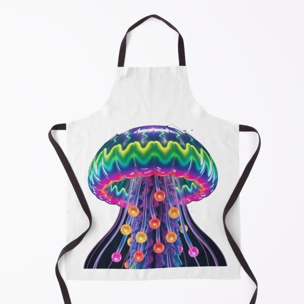 Item preview, Pop Art: Neon Jellyfish designed and sold by halibutgoatramb.