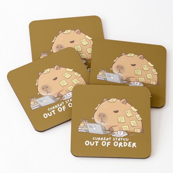 Item preview, Capybara Current Status: Out Of Order designed and sold by The magic  Yellow bus.