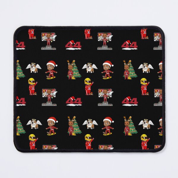Item preview, Lewis Hamilton Christmas Theme Formula 1 racing 2025 sticker for F1 fans designed and sold by Pink Polar F1.