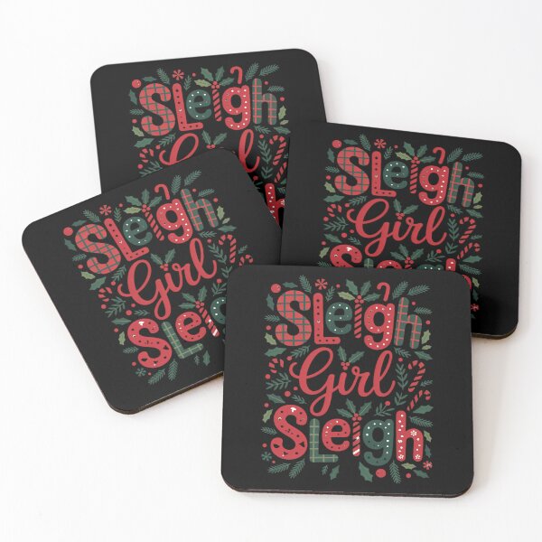 Item preview, Sleigh Girl Sleigh Funny Little Christmas Day designed and sold by HellD3vil-Art.