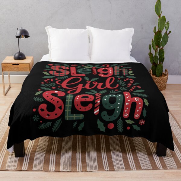 Item preview, Sleigh Girl Sleigh Funny Little Christmas Day designed and sold by HellD3vil-Art.