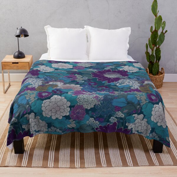 Item preview, Sakura Dreams Midnight Indigo designed and sold by GeoGlam.