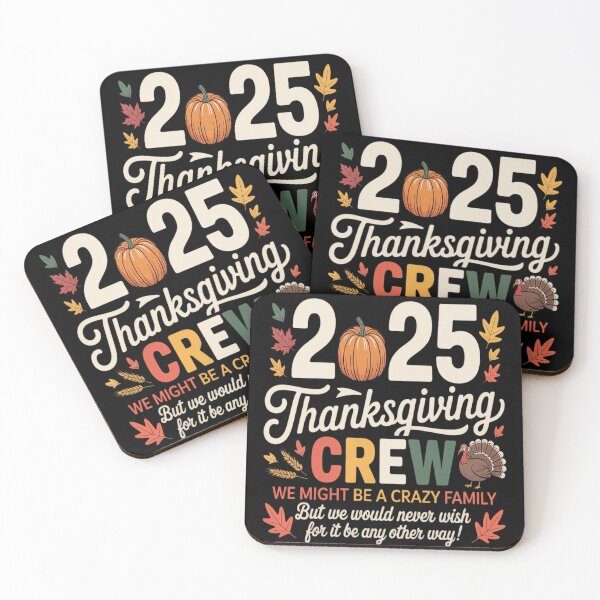 Item preview, Family Thanksgiving 2025 Thanksgiving Crew Turkey Matching designed and sold by VladoZork.