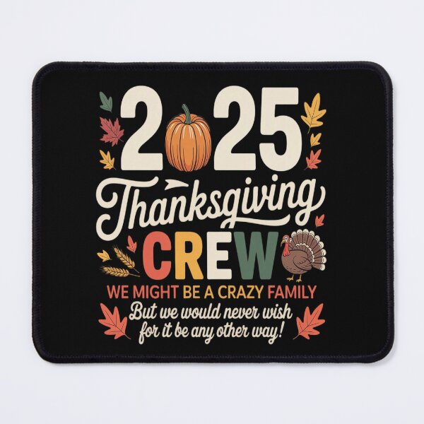 Item preview, Family Thanksgiving 2025 Thanksgiving Crew Turkey Matching designed and sold by VladoZork.