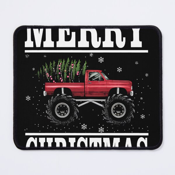 Item preview, Monster Truck Merry Christmas designed and sold by sandrahofer-art.