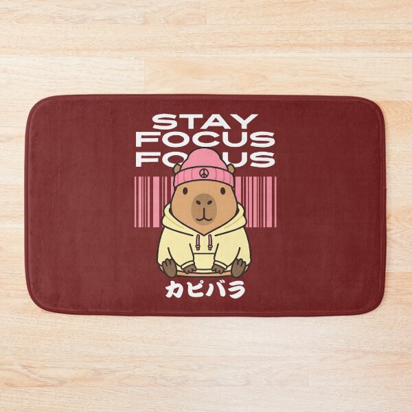 Item preview, Stay Focus Street Capybara designed and sold by The magic  Yellow bus.