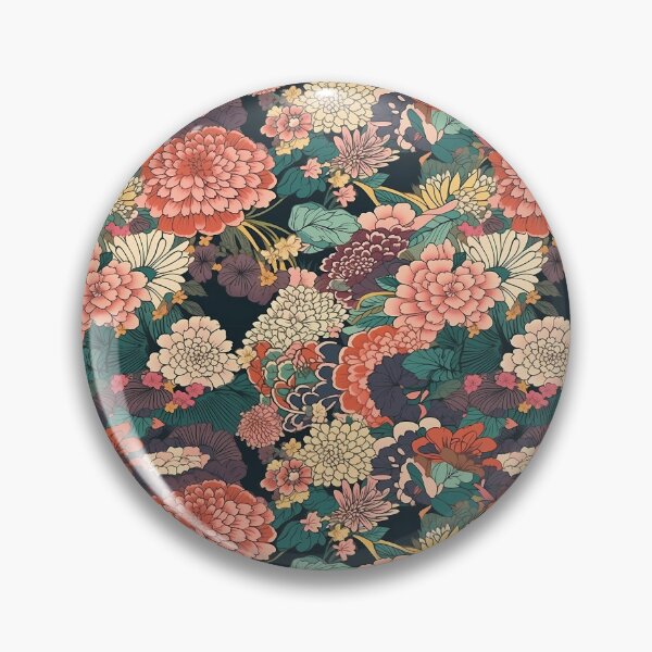 Item preview, Japanese Blossoms Traditional Coral designed and sold by GeoGlam.
