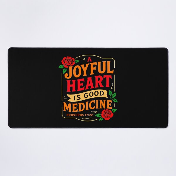 Item preview, Proverbs 17:22 A Joyful Heart Is Good Medicine designed and sold by plushism.