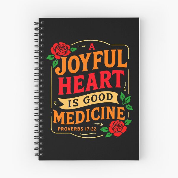 Item preview, Proverbs 17:22 A Joyful Heart Is Good Medicine designed and sold by plushism.