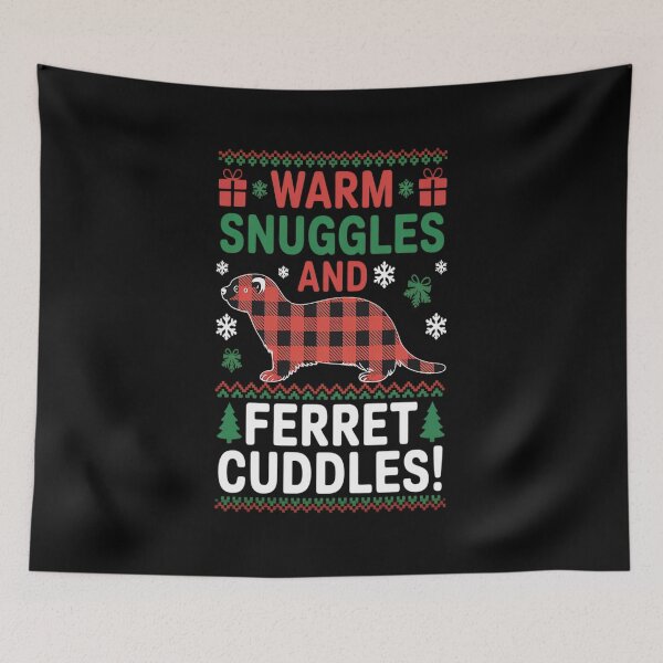 Item preview, Ferret Christmas Polecat Ugly Christmas designed and sold by VladoZork.
