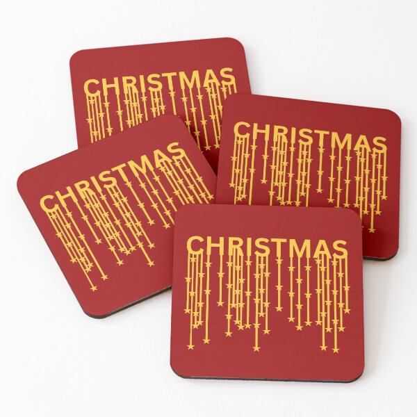 Item preview, Shiny Christmas Typography Lettering designed and sold by The magic  Yellow bus.