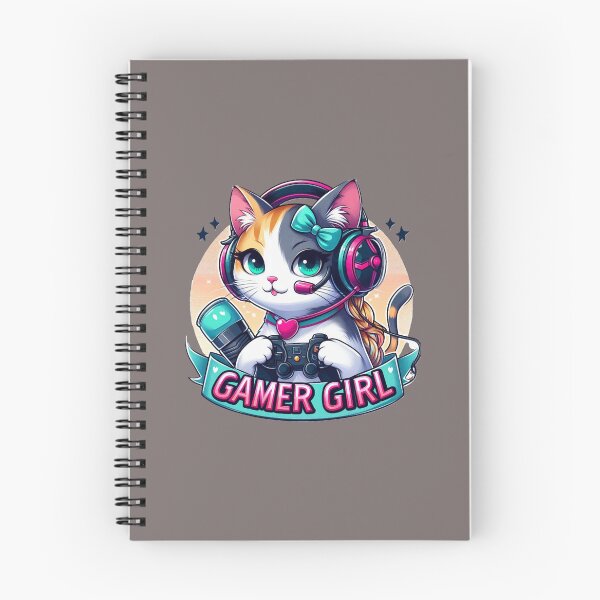 Item preview, Chica gamer, gata gamer designed and sold by LullaBaby.