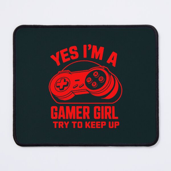 Item preview, gamer girl, gamer, gaming, funny, try to keep up, video games, yes im a gamer girl, yes im a gamer g (3) designed and sold by LullaBaby.
