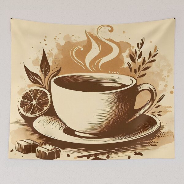 Item preview, Cozy Tea Cup designed and sold by GraphicsClub.