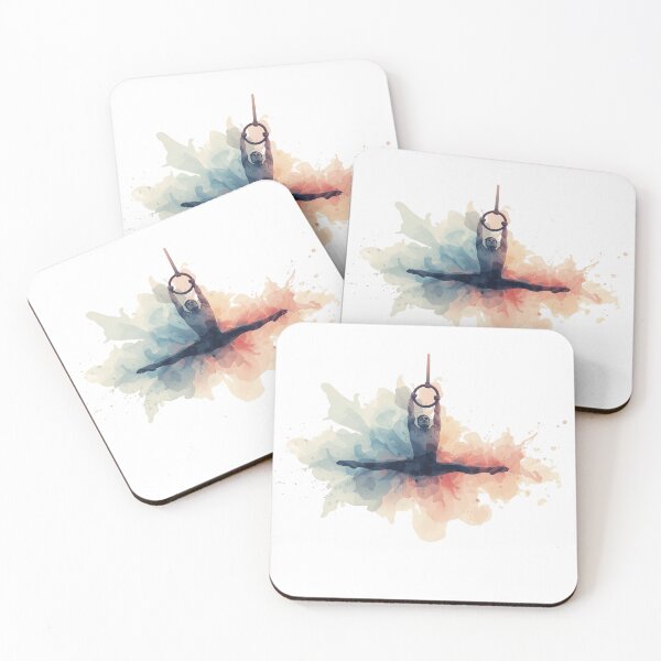 Item preview, Graceful Gymnast Watercolor Art designed and sold by NAIRVANA.