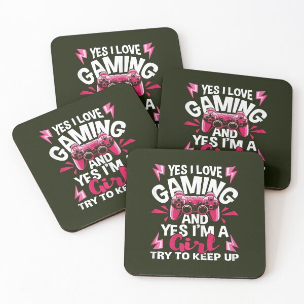 Item preview, I Love Gaming And Yes I_m A Girl - Gamer Video Games designed and sold by LullaBaby.