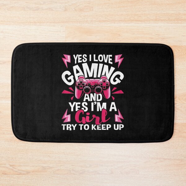 Item preview, I Love Gaming And Yes I_m A Girl - Gamer Video Games designed and sold by LullaBaby.
