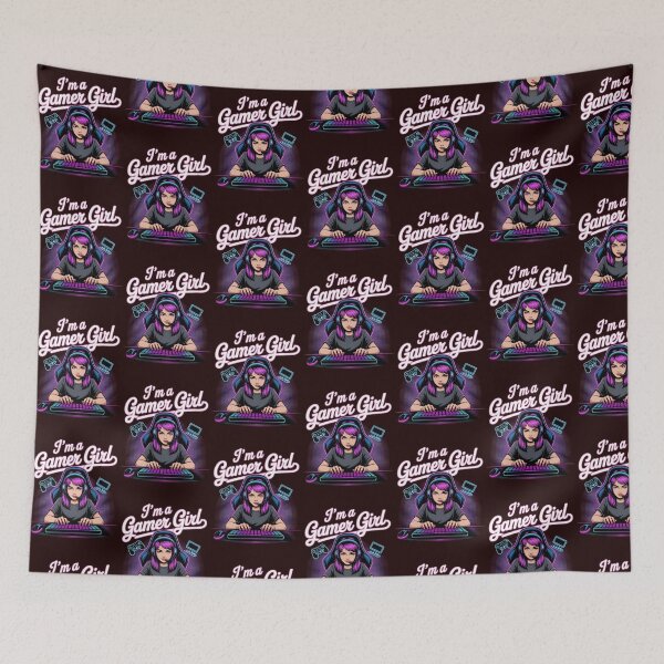 Item preview, Im a gamer girl cute gift for a girl geek designed and sold by LullaBaby.