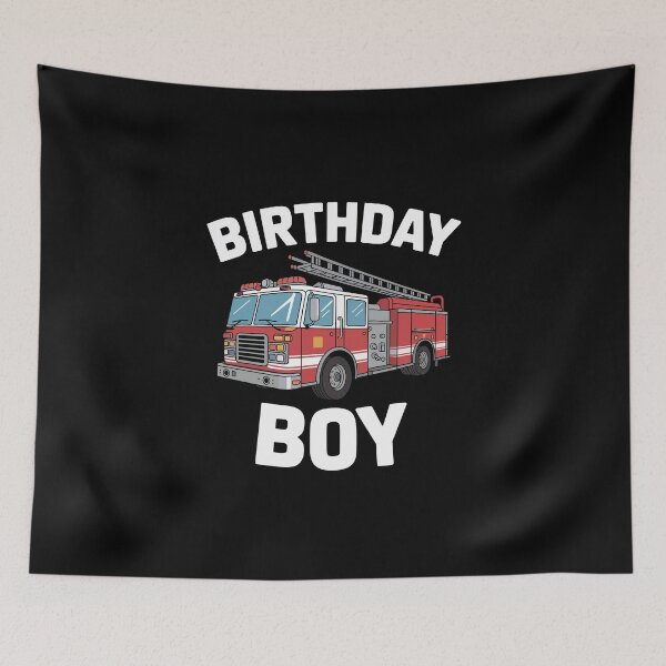 Item preview, Fire Truck Birthday  designed and sold by jkrphoto.