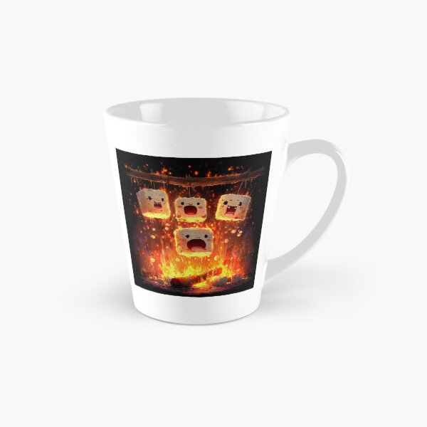 Item preview, melted_marshmallows_roasting_over_fire_cartoon-helloween designed and sold by DualEnergy.