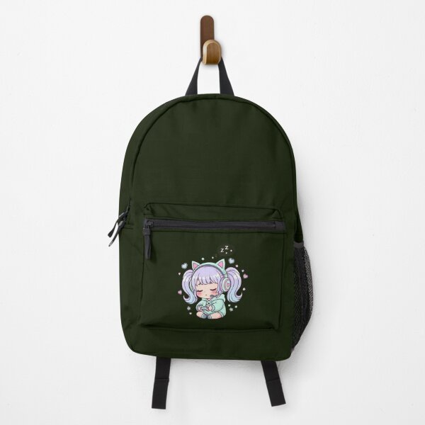 Item preview, Sleepy Chibi Gamer Girl designed and sold by LullaBaby.