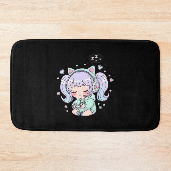 Item preview, Sleepy Chibi Gamer Girl designed and sold by LullaBaby.