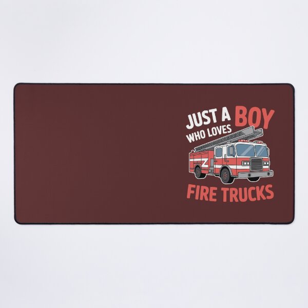 Item preview, Just a Boy Who Loves Firetrucks designed and sold by jkrphoto.