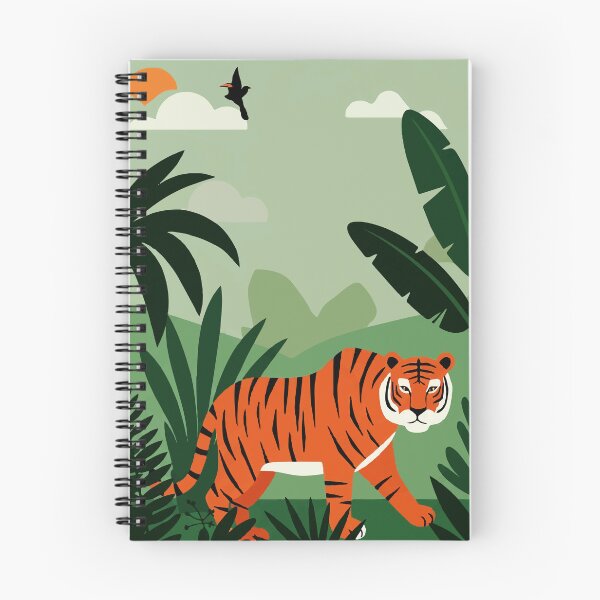 Item preview, A tiger in a tropical  forest  designed and sold by Design4uStudio.