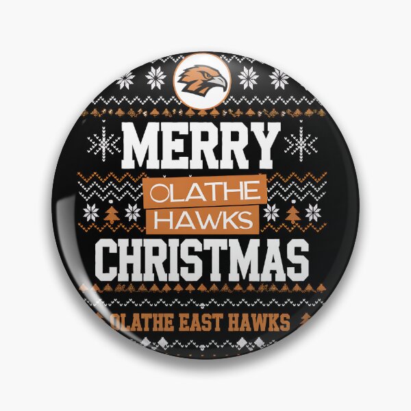 Item preview, Olathe Hawks Christmas Sweater designed and sold by sandrahofer-art.