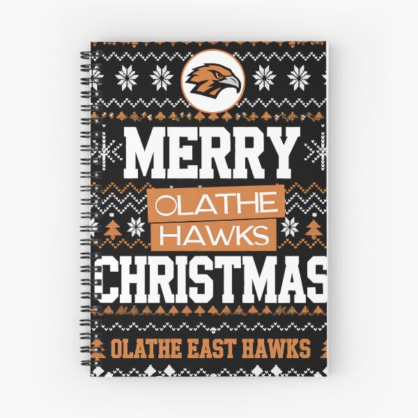 Item preview, Olathe Hawks Christmas Sweater designed and sold by sandrahofer-art.