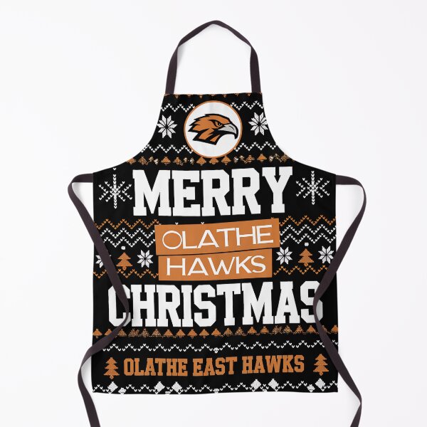 Item preview, Olathe Hawks Christmas Sweater designed and sold by sandrahofer-art.