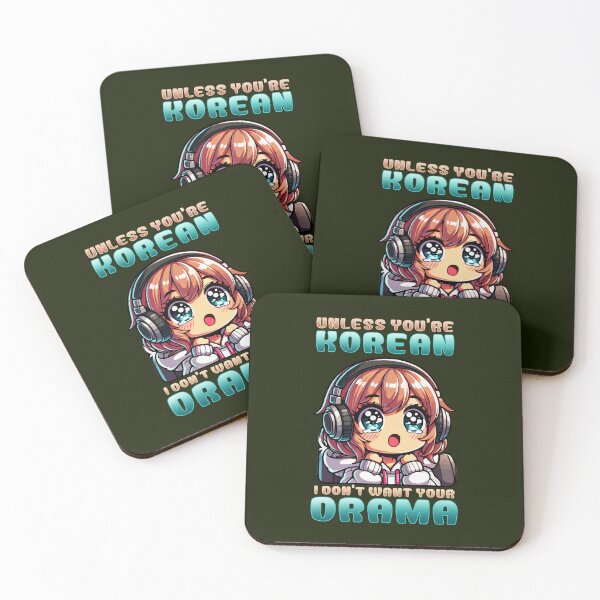 Item preview, Unless You_re Korean I Don_t Want Your Drama I Anime Oversized  designed and sold by LullaBaby.