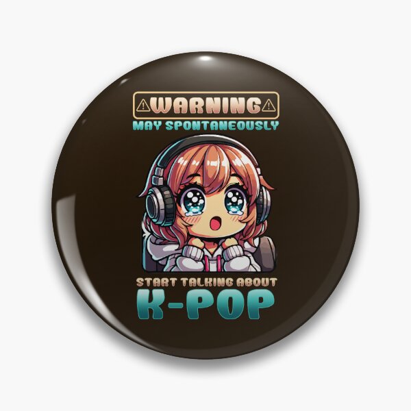 Artikelvorschau, Warnung: Man könnte spontan anfangen, über K-Pop zu reden. entworfen und verkauft von LullaBaby.