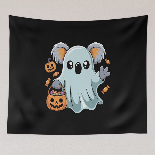 Item preview, Halloween Koala Costume Ghost Animal Boo Spooky designed and sold by VladoZork.